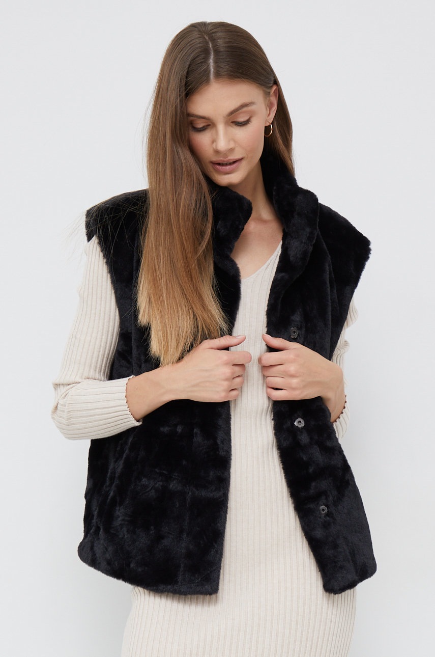 

Елек Vero Moda дамски в черно с преходна изолация, Черен