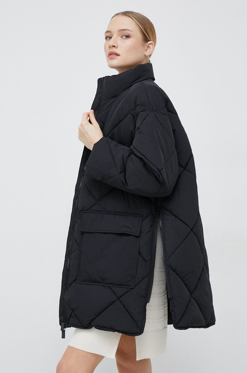 Selected Femme geaca femei, culoarea negru, de iarna, oversize answear.ro imagine megaplaza.ro