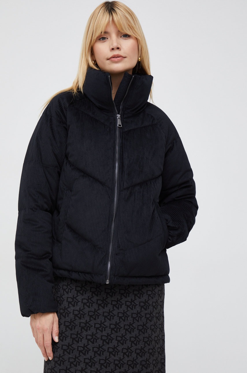 

Яке Vero Moda в черно с преходна изолация, Черен