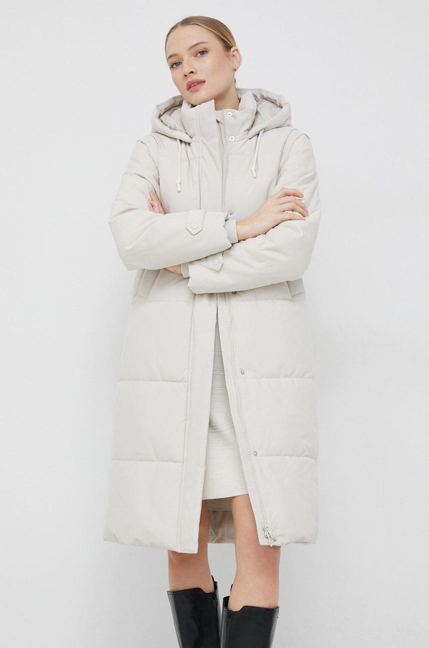 

Яке Vero Moda в бежово със зимна изолация, Бежов