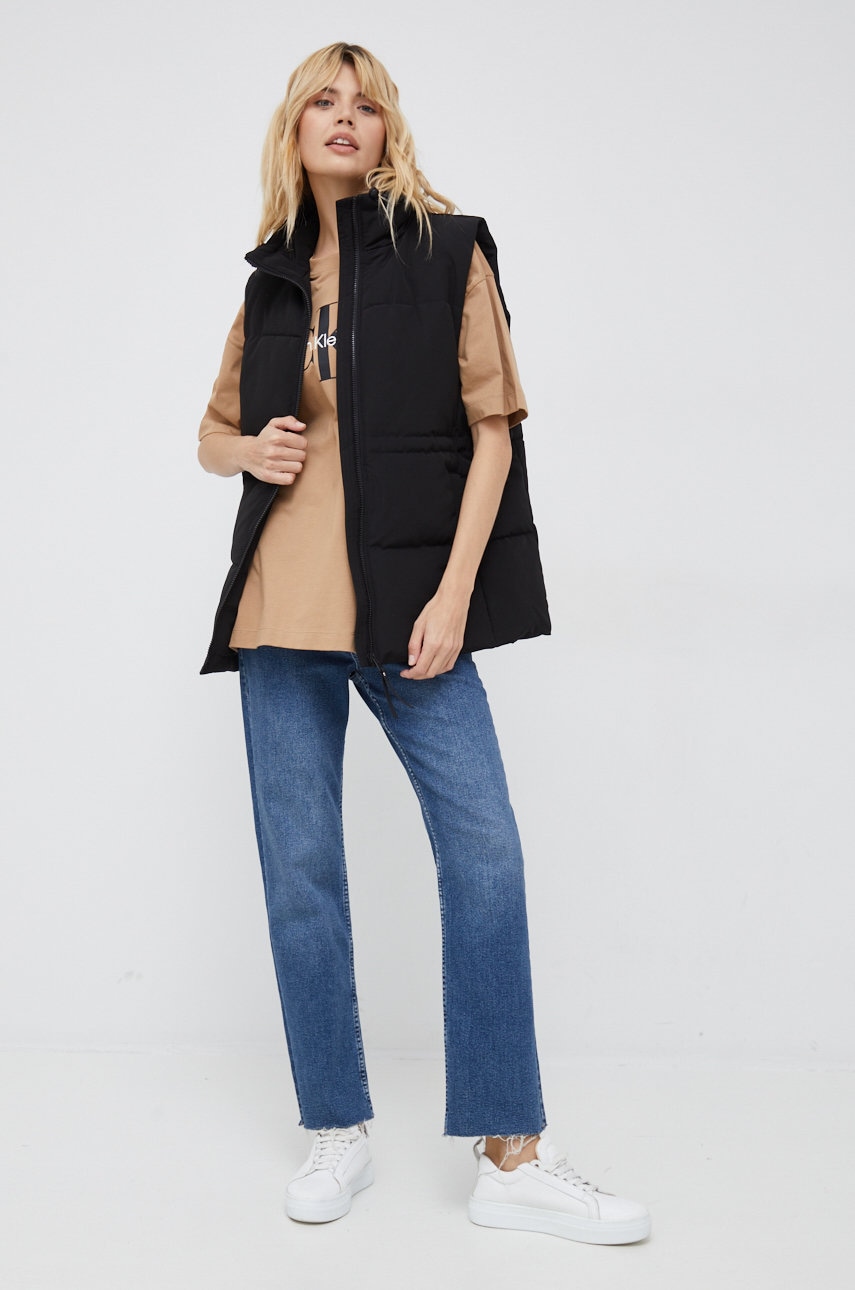 

Безрукавка Vero Moda женская цвет чёрный зимняя