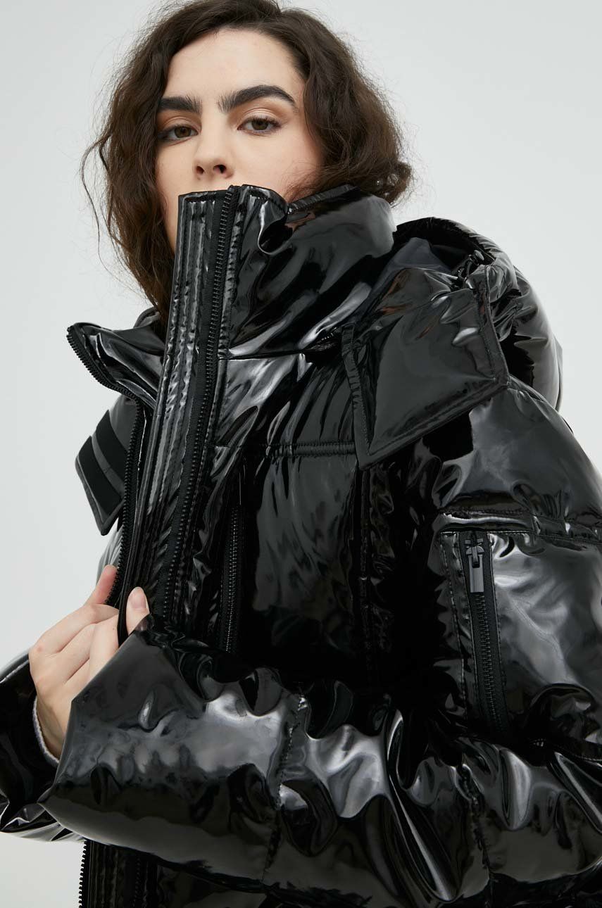 The Kooples geaca femei, culoarea negru, de iarna 2023 ❤️ Pret Super answear imagine noua 2022