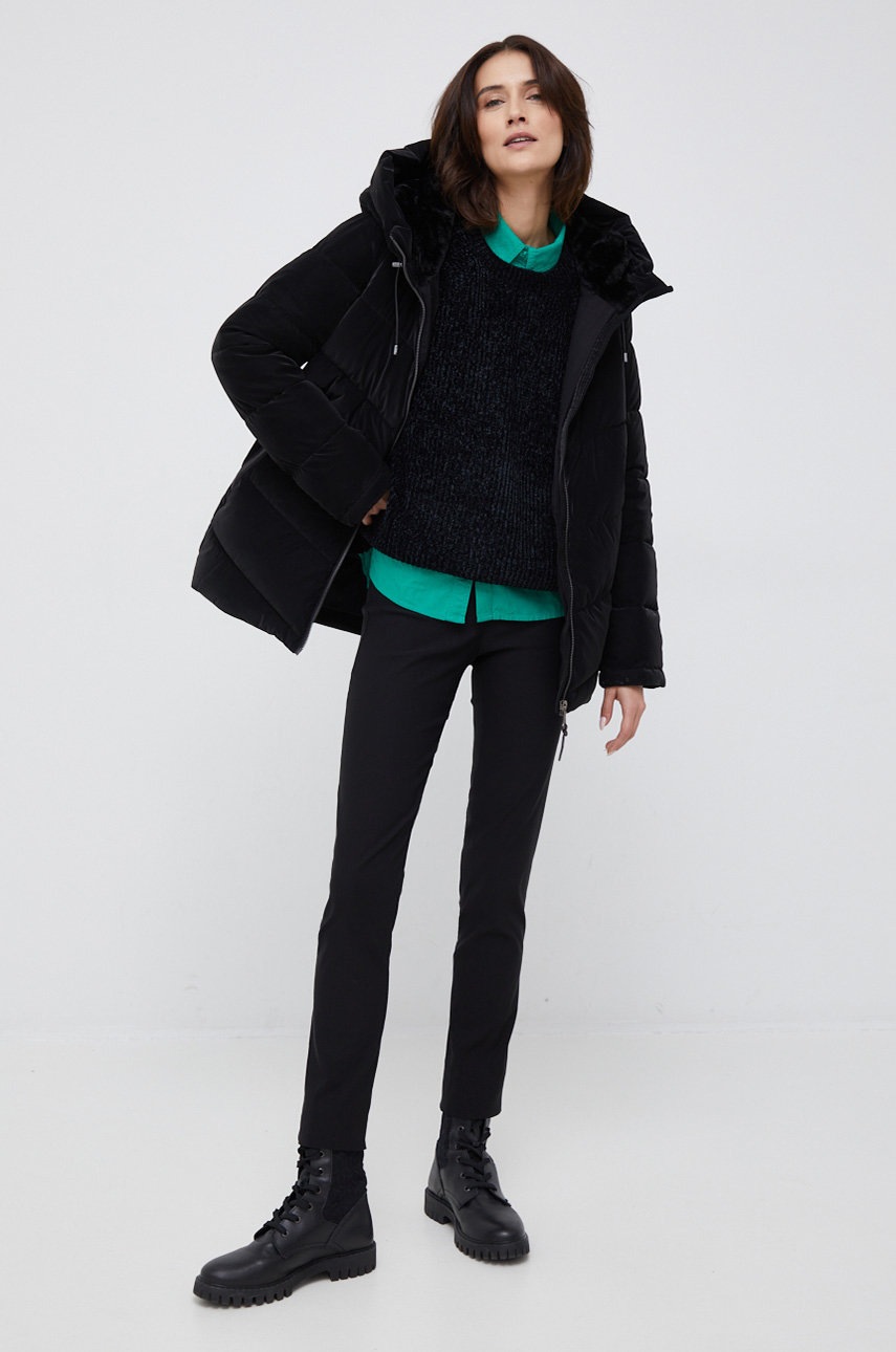 

Куртка Dkny женская цвет чёрный зимняя