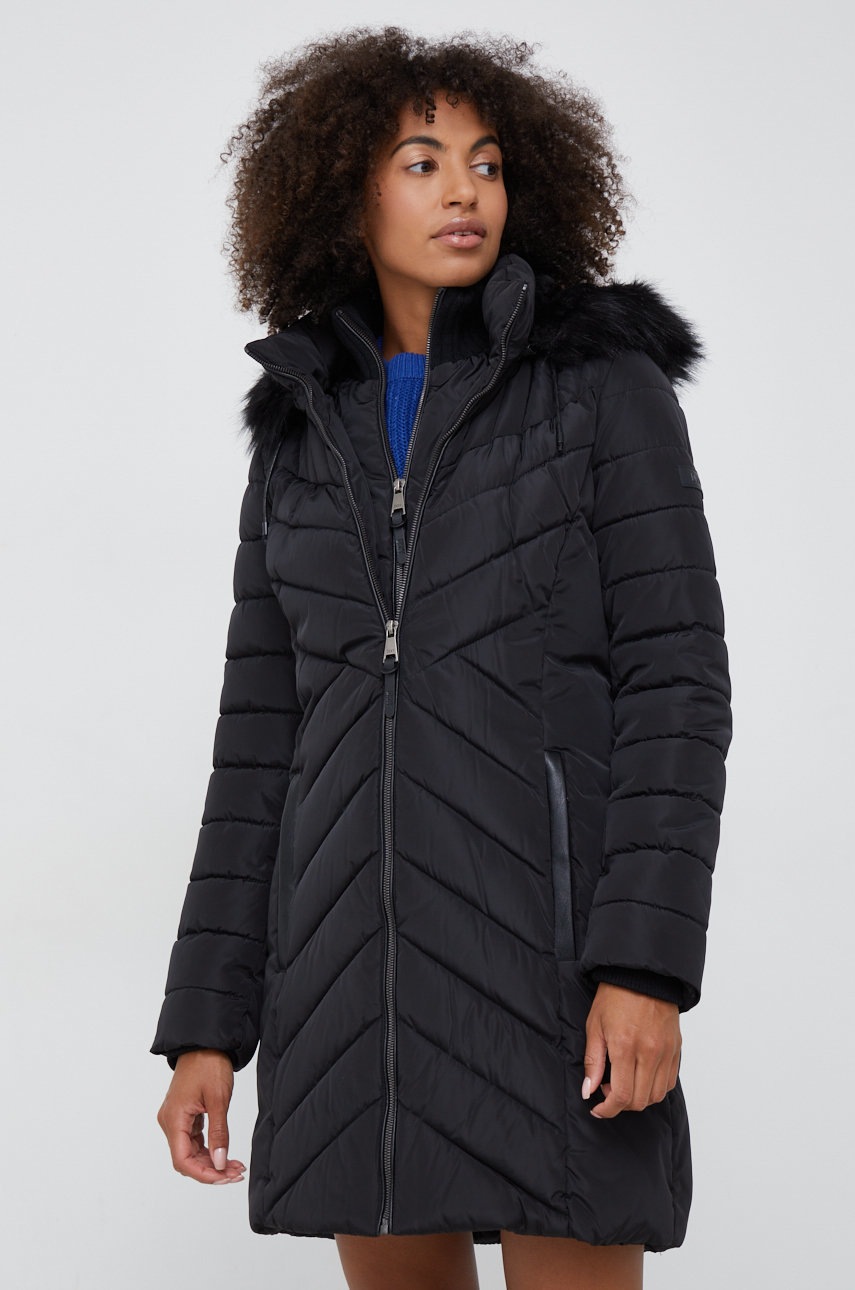

Куртка Dkny женская цвет чёрный зимняя