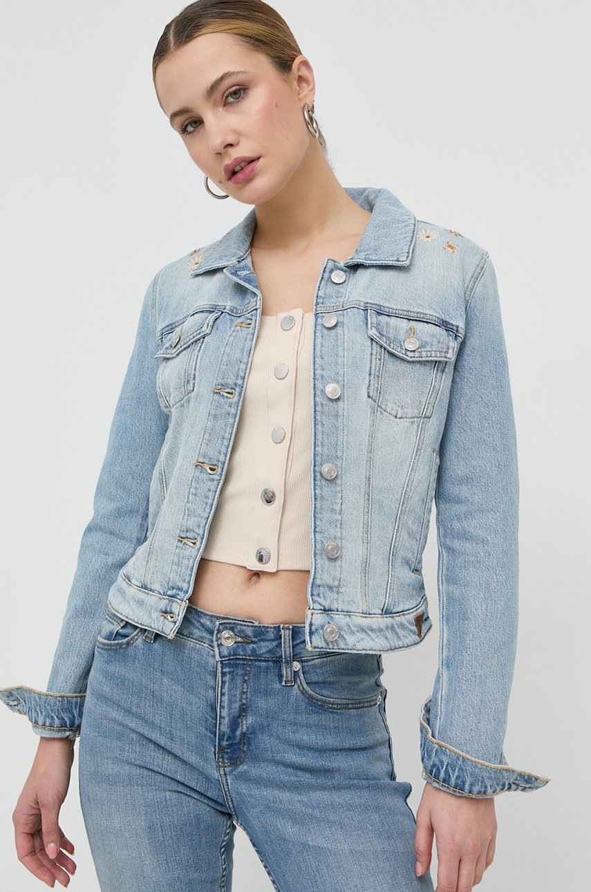 

Джинсовая куртка Guess Sexy Trucker женская переходная