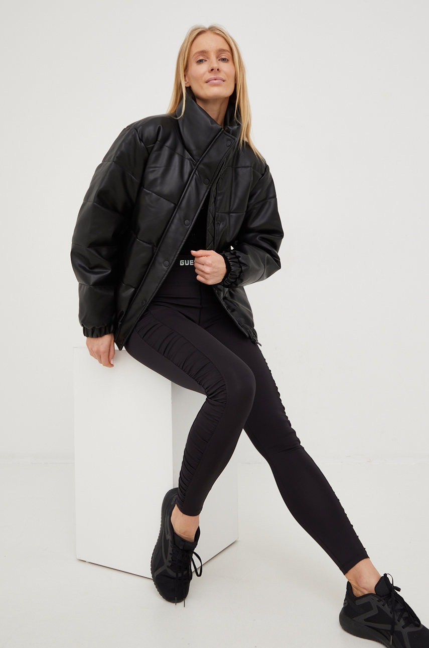 

Куртка Dkny женская цвет чёрный зимняя oversize