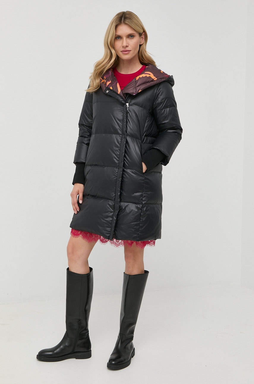 

Пухено яке MAX&Co. в черно със зимна изолация, Черен