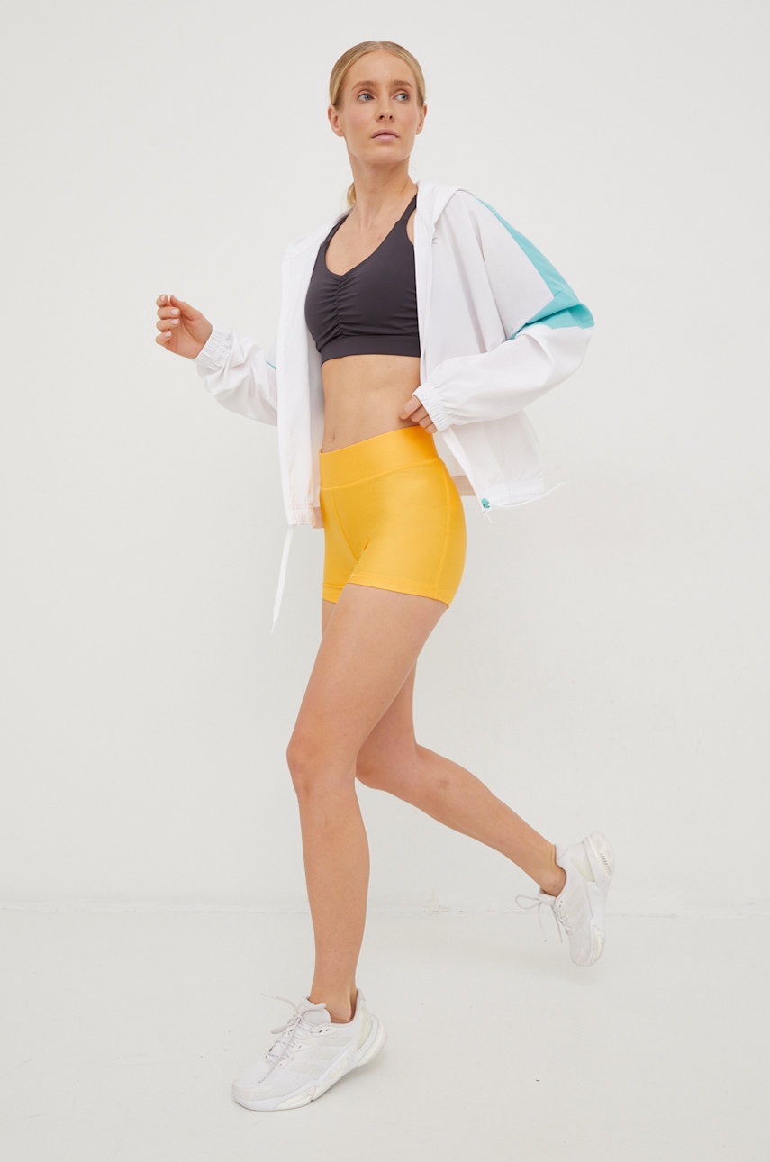 

Куртка для бега Reebok цвет белый переходная oversize