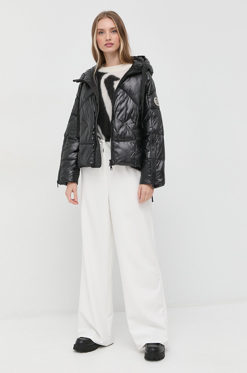 

Куртка Twinset женская цвет чёрный зимняя oversize