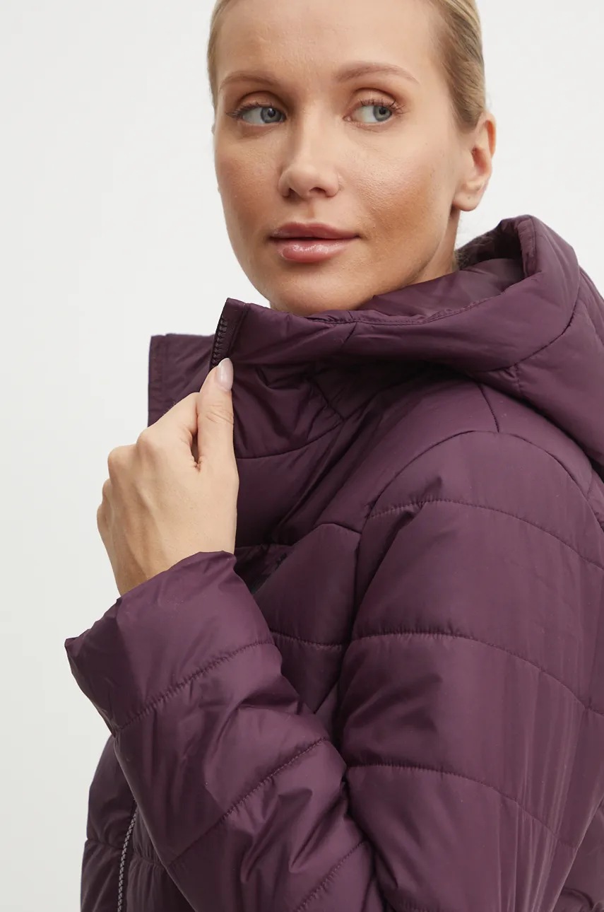 Куртка Puma жіноча колір бордовий перехідна 848940 