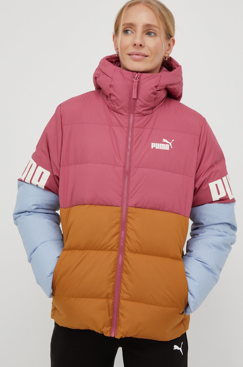 

Яке Puma със зимна изолация, Розов