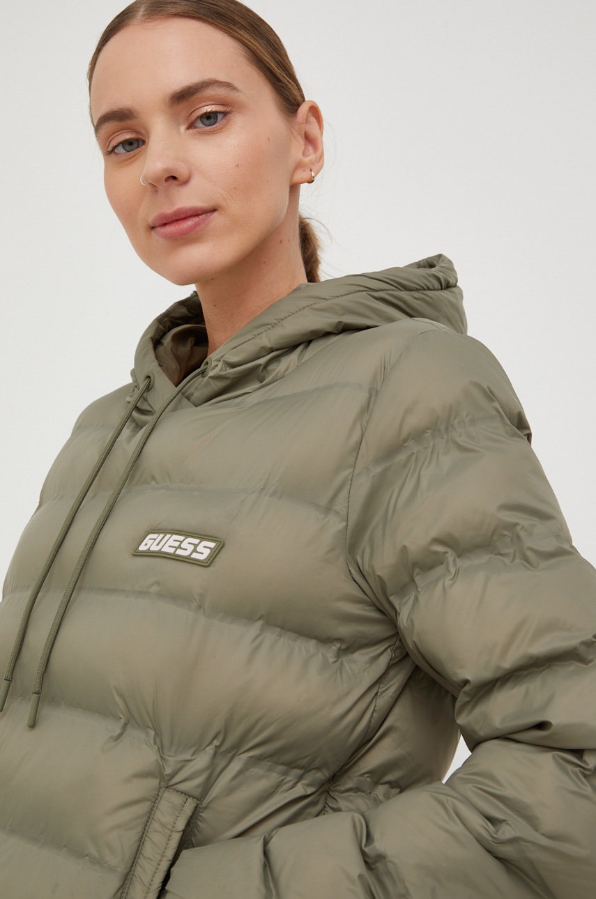 

Яке Guess в зелено с преходна изолация, Зелен