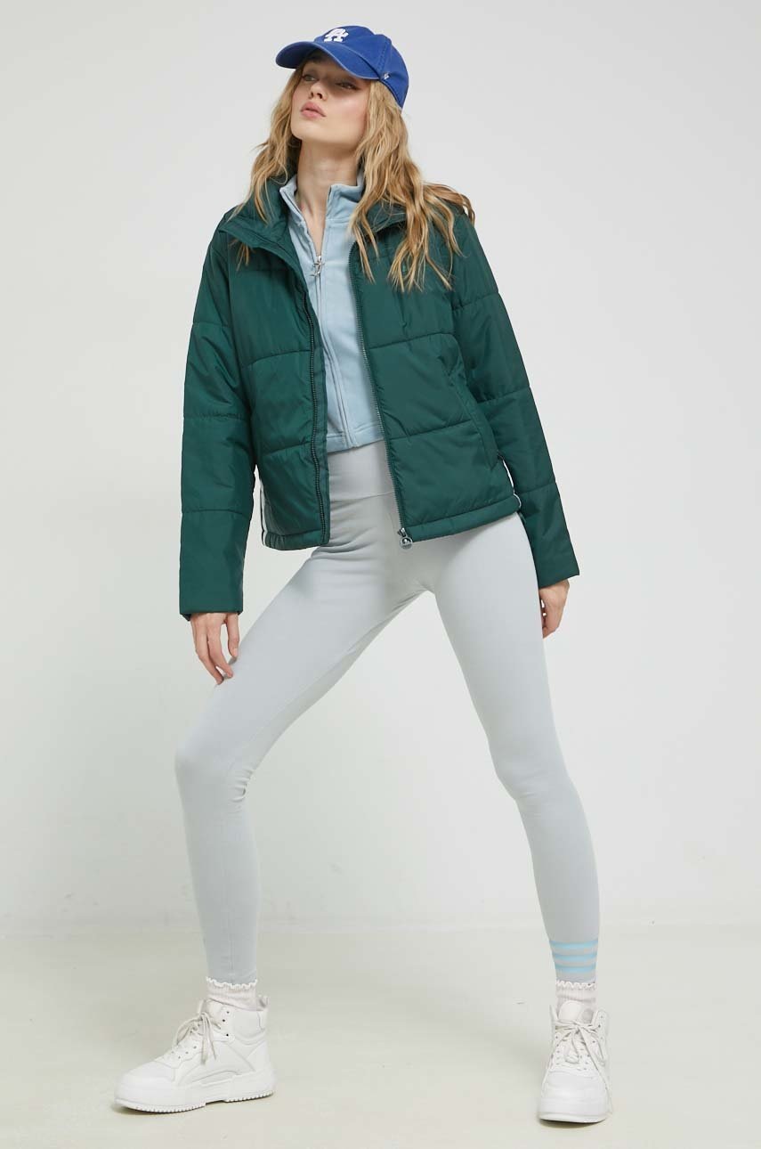 

Куртка adidas Originals женская цвет зелёный переходная