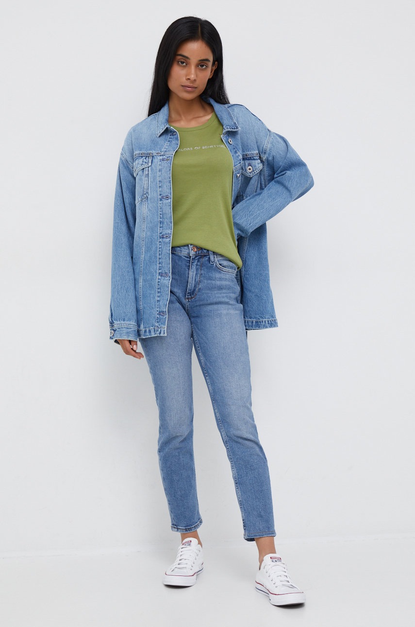 

Джинсова куртка Pepe Jeans жіноча перехідна
