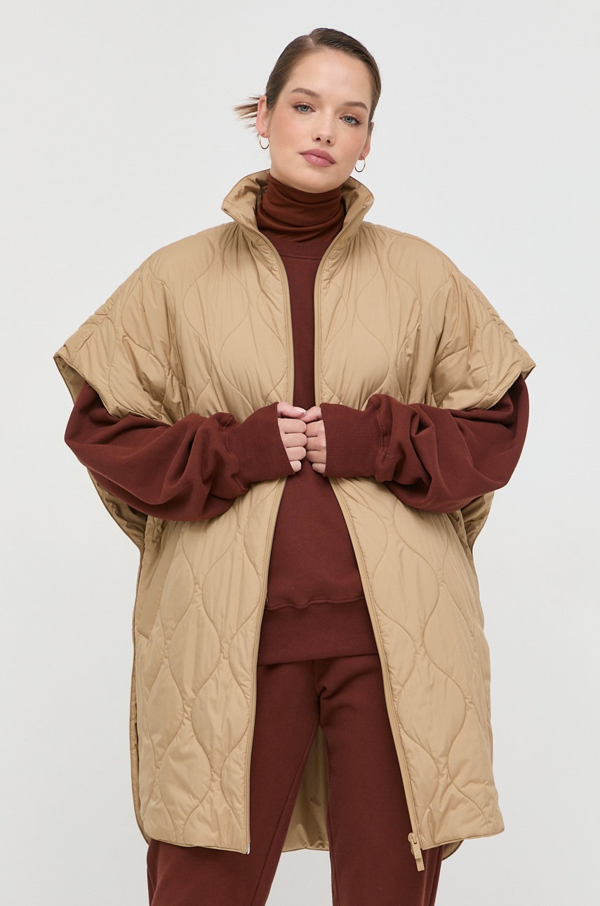 

Елек Max Mara Leisure дамски в бежово с преходна изолация, Бежов