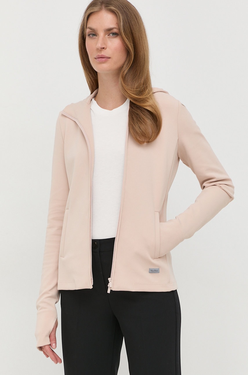 Max mara leisure bluza femei, culoarea roz,