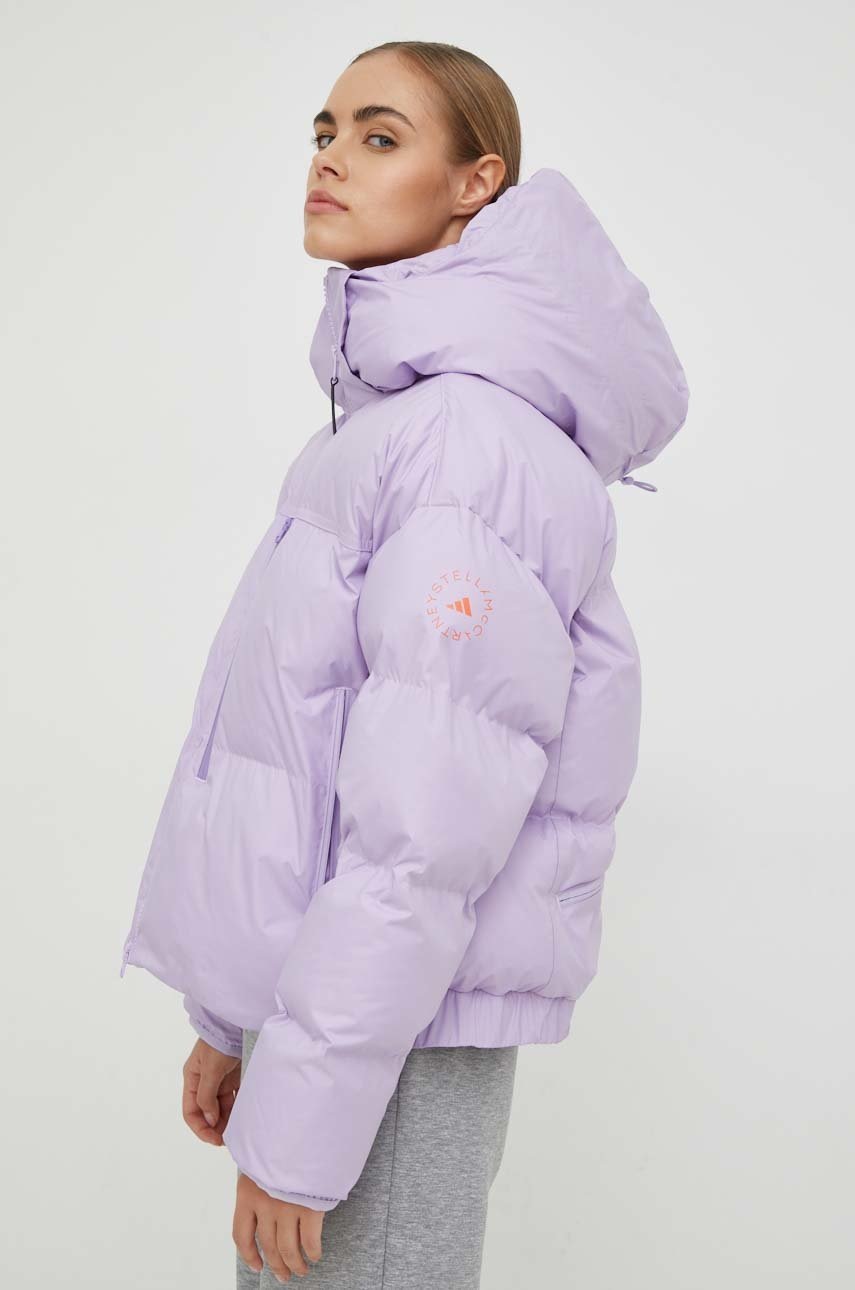 

Яке adidas by Stella McCartney в лилаво със зимна изолация, Виолетов
