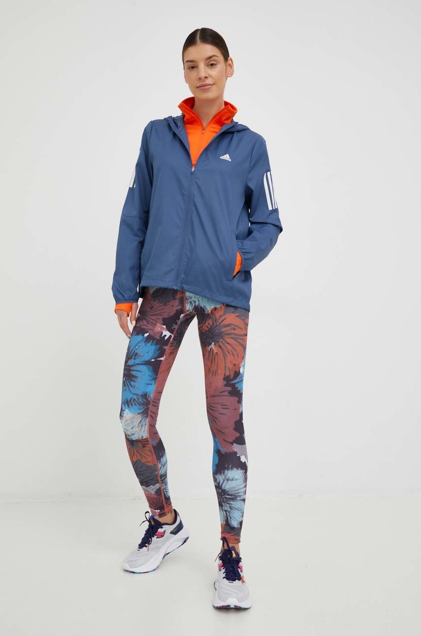 

Вітровка adidas Performance Own the Run перехідна oversize