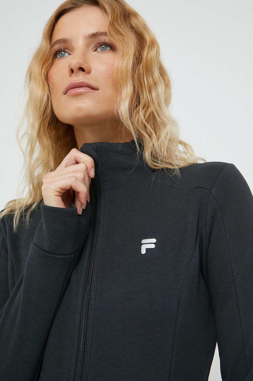 Fila Bluza Femei, Culoarea Negru, Melanj