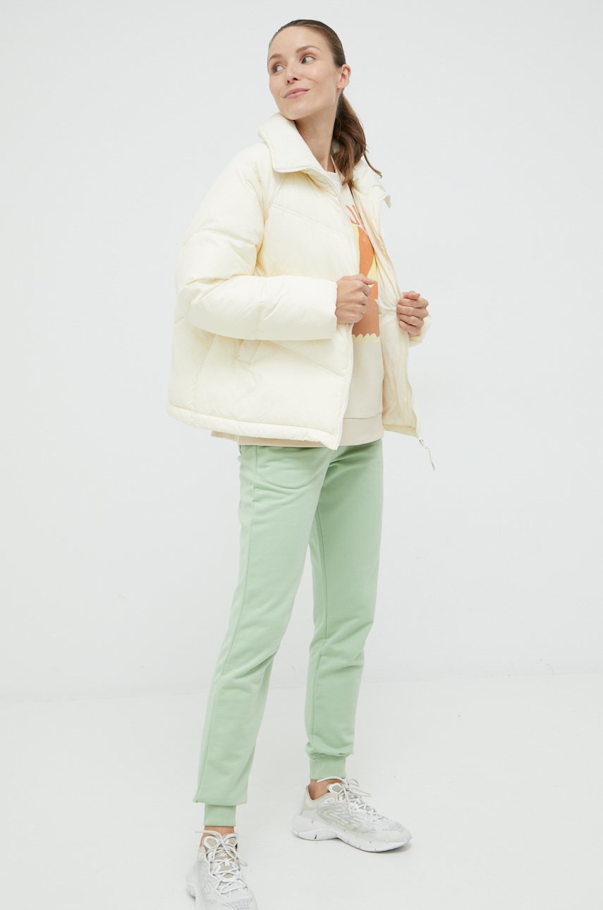 

Куртка Billabong женская цвет бежевый зимняя oversize