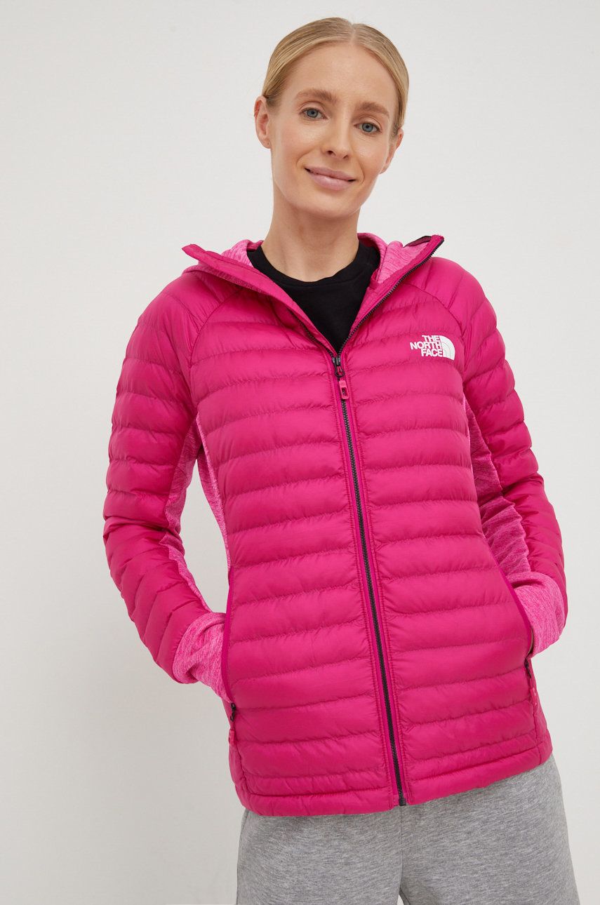 The North Face kurtka sportowa Athletic Outdoor kolor fioletowy