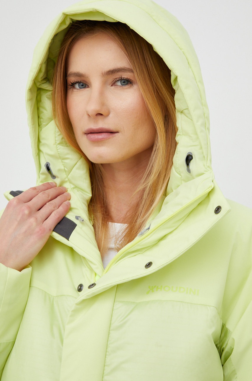 Αθλητικό μπουφάν Houdini Bouncer χρώμα: πράσινο φωτογραφία