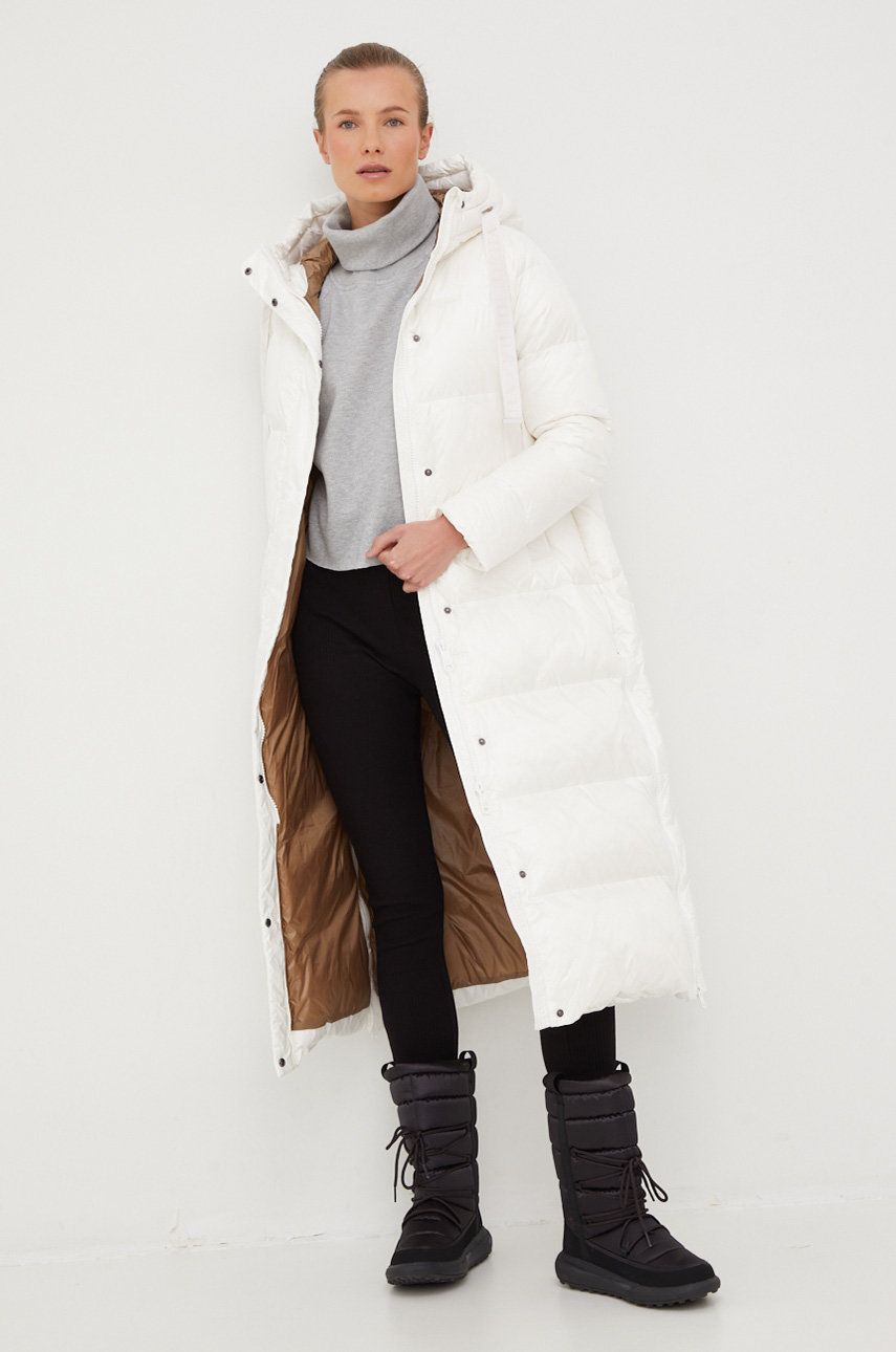 Deha geaca de puf femei, culoarea alb, de iarna 2023 ❤️ Pret Super answear imagine noua 2022