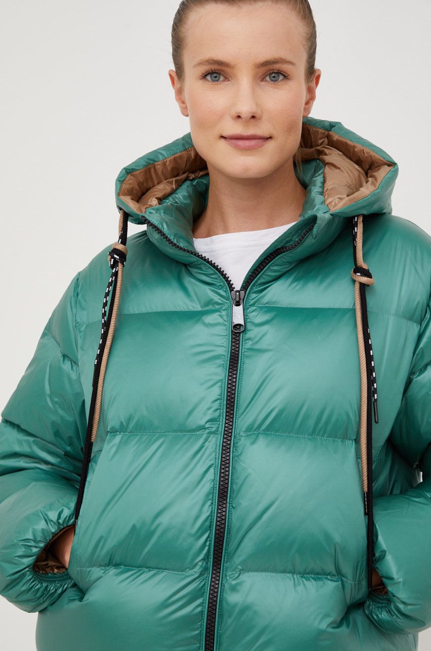 Deha geaca de puf femei, culoarea verde, de iarna, oversize 2023 ❤️ Pret Super answear imagine noua 2022