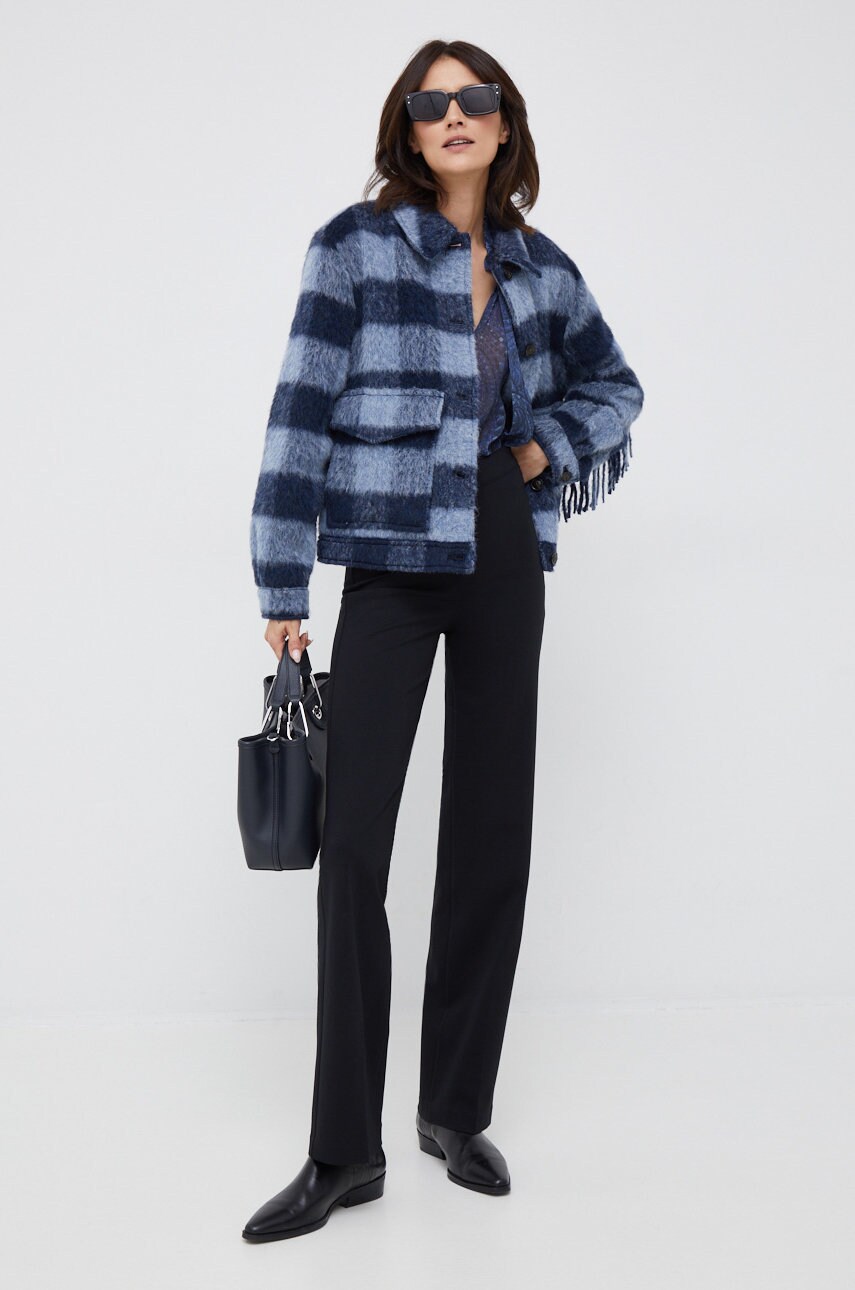 Woolrich geaca de lana de tranzitie