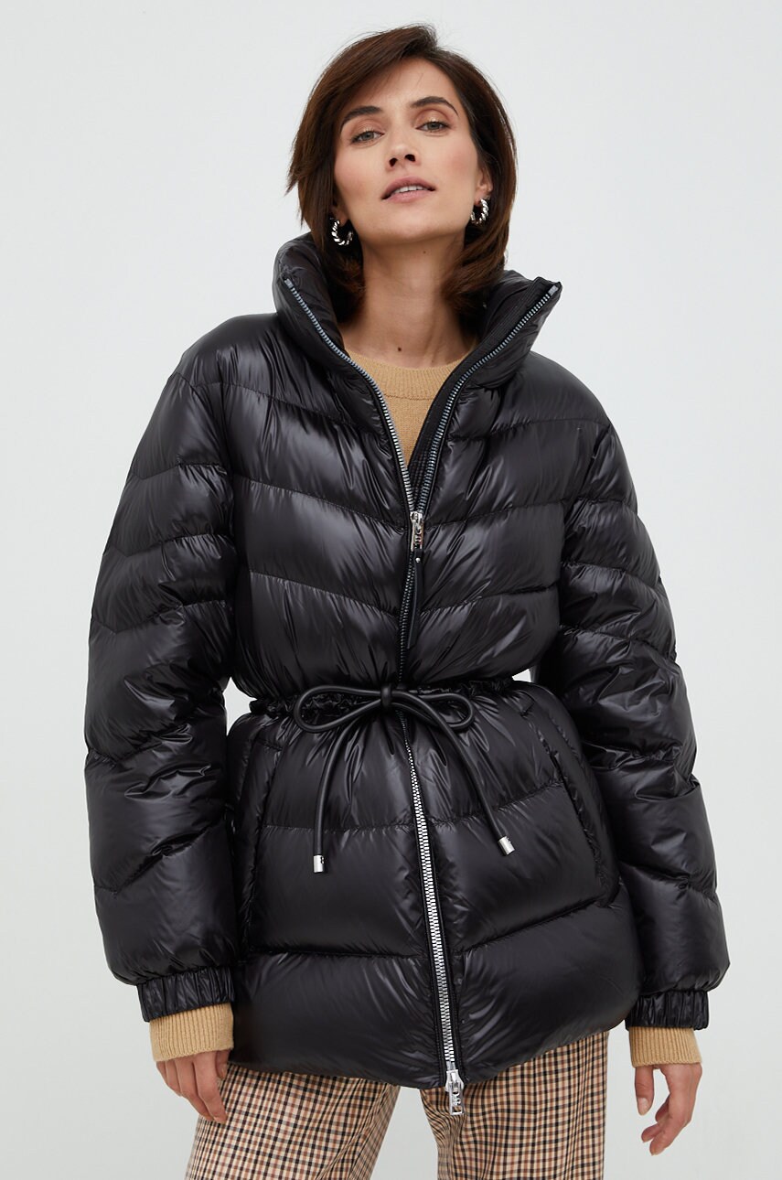 

Яке Woolrich в черно със зимна изолация, Черен