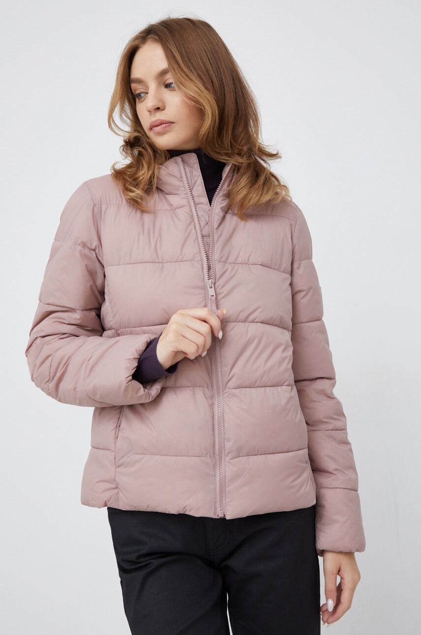Gap geaca femei, culoarea violet, de iarna