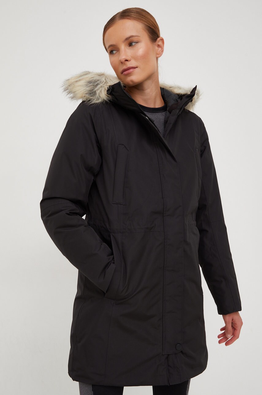 

Яке Helly Hansen в черно със зимна изолация, Черен