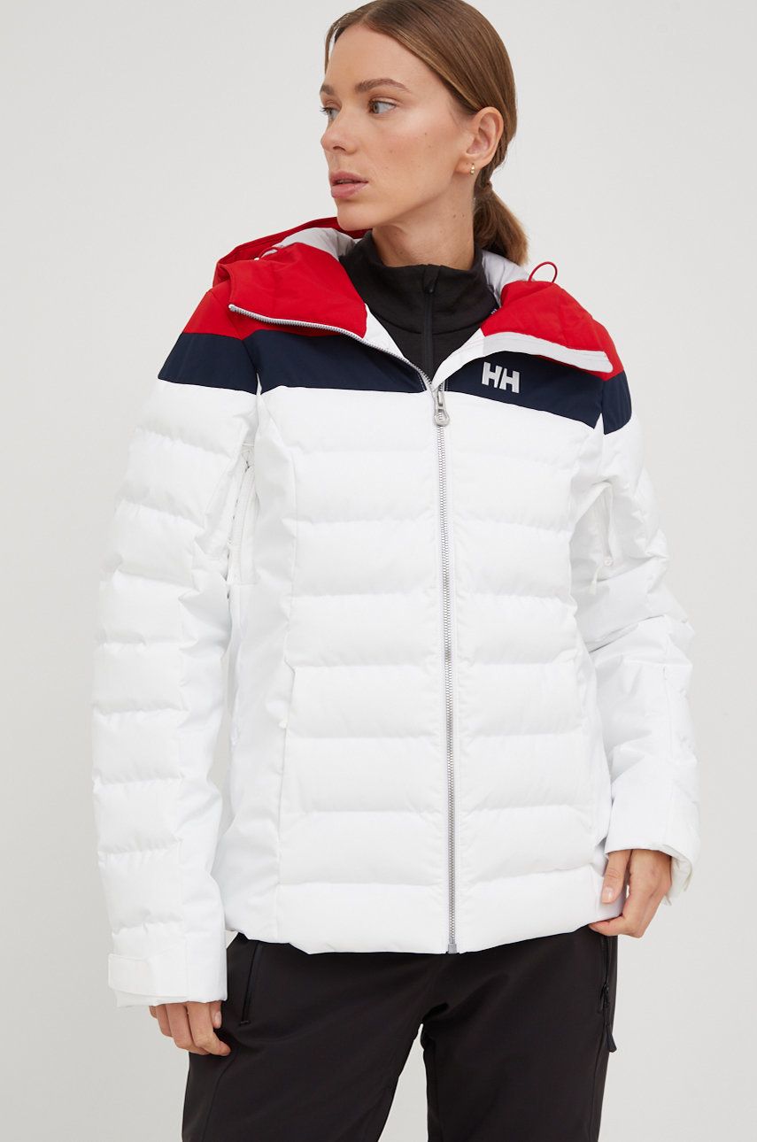 Helly Hansen lyžařská bunda Imperial - bílá -  Hlavní materiál: 100 % Polyester Podšívka: 