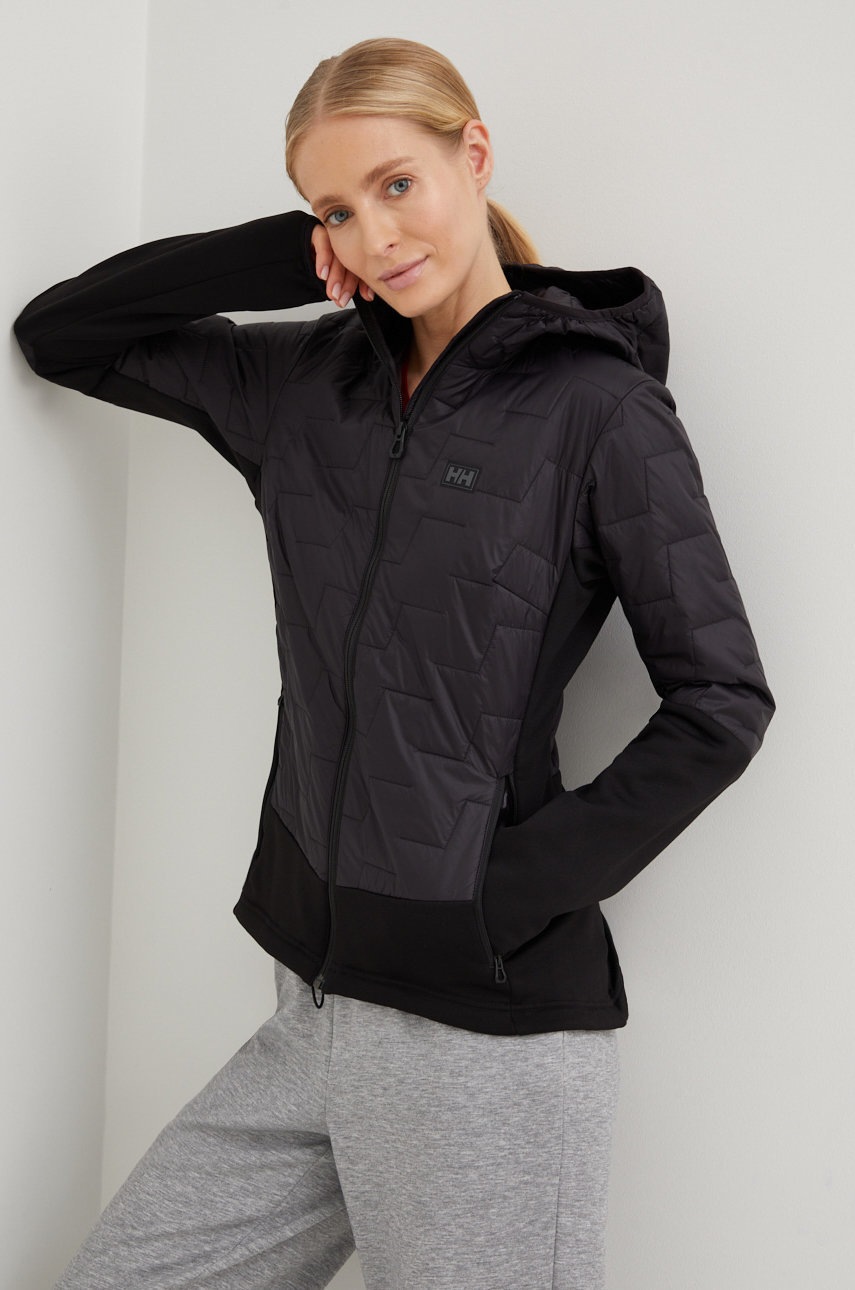 

Спортно яке Helly Hansen Lifaloft Hybrid в черно с преходна изолация, Черен