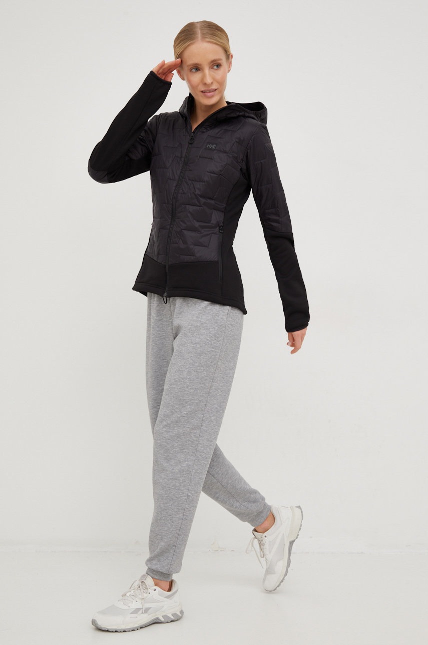 

Спортивная куртка Helly Hansen Lifaloft Hybrid цвет чёрный переходная