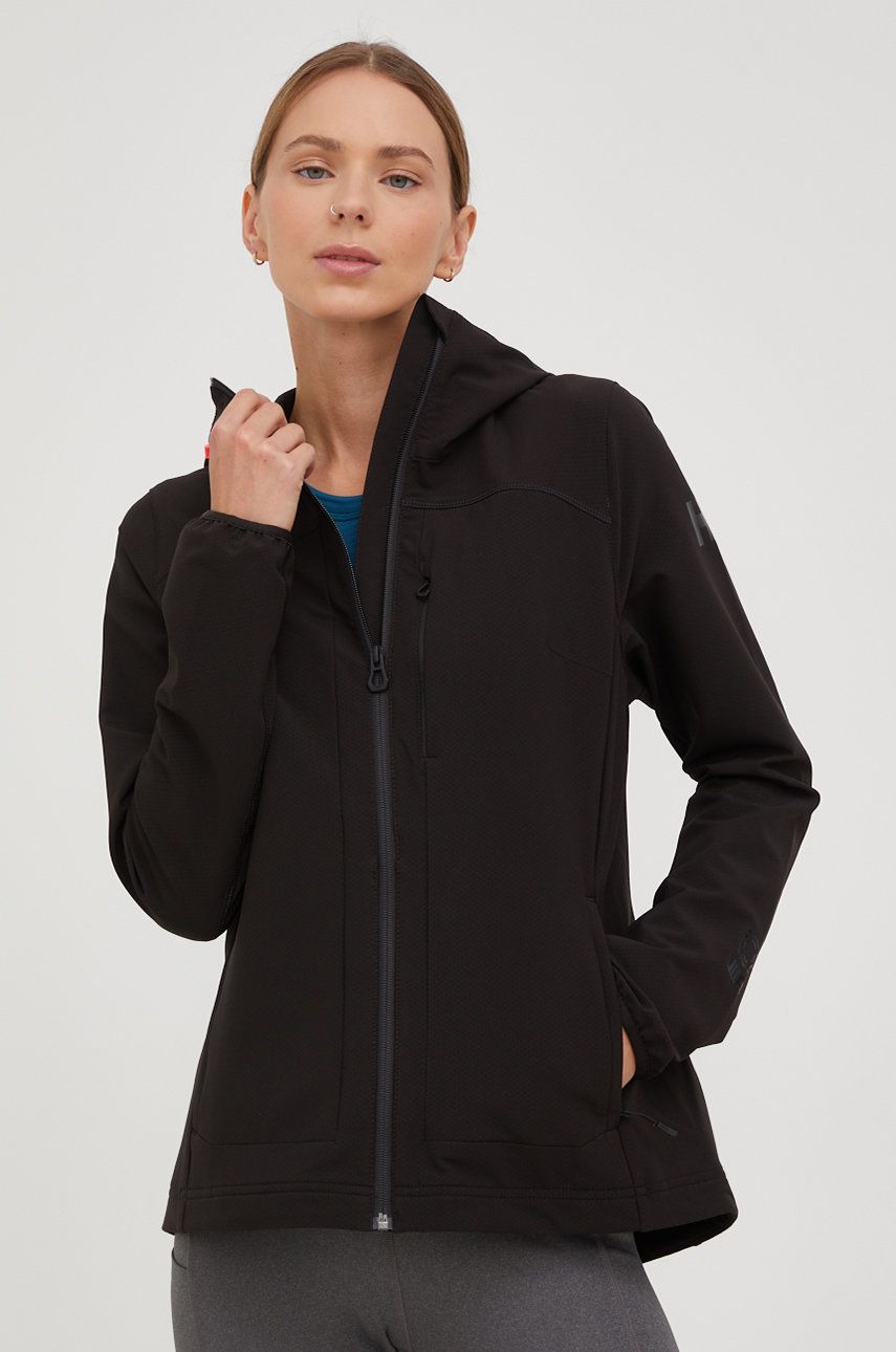 Outdoorová bunda Helly Hansen Aurora černá barva - černá -  Hlavní materiál: 90 % Polyester