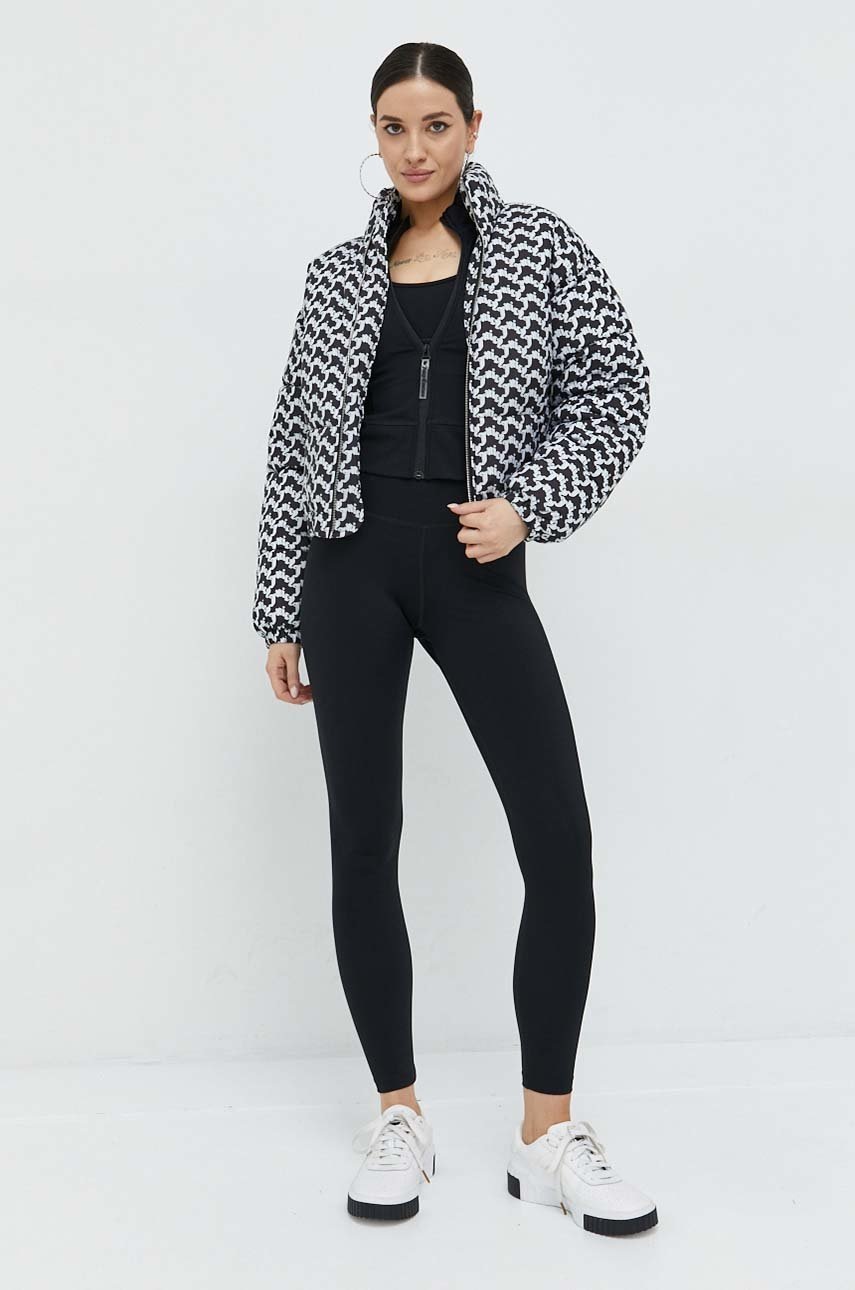 

Куртка Juicy Couture Madeline женская цвет чёрный зимняя oversize