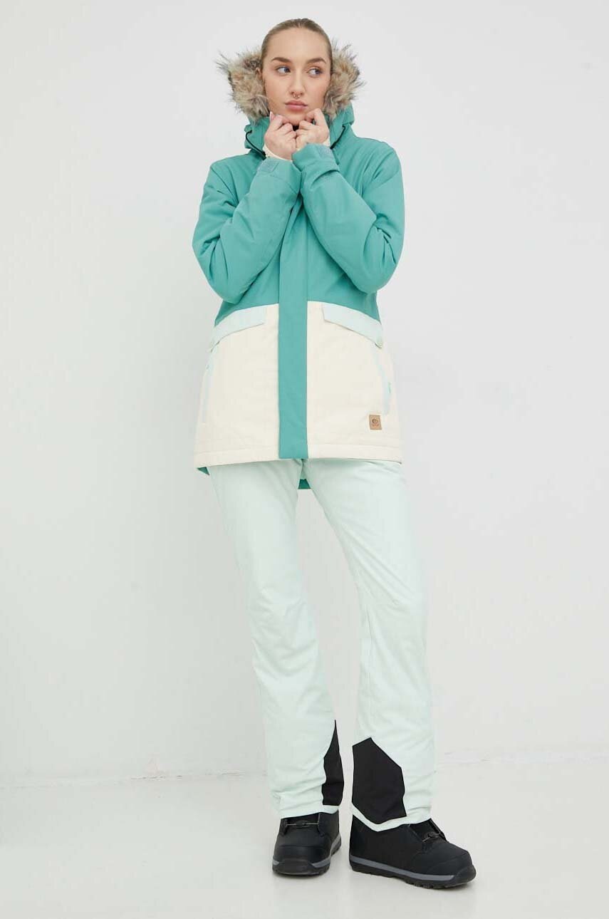 Rip Curl geaca Rider Parker culoarea verde