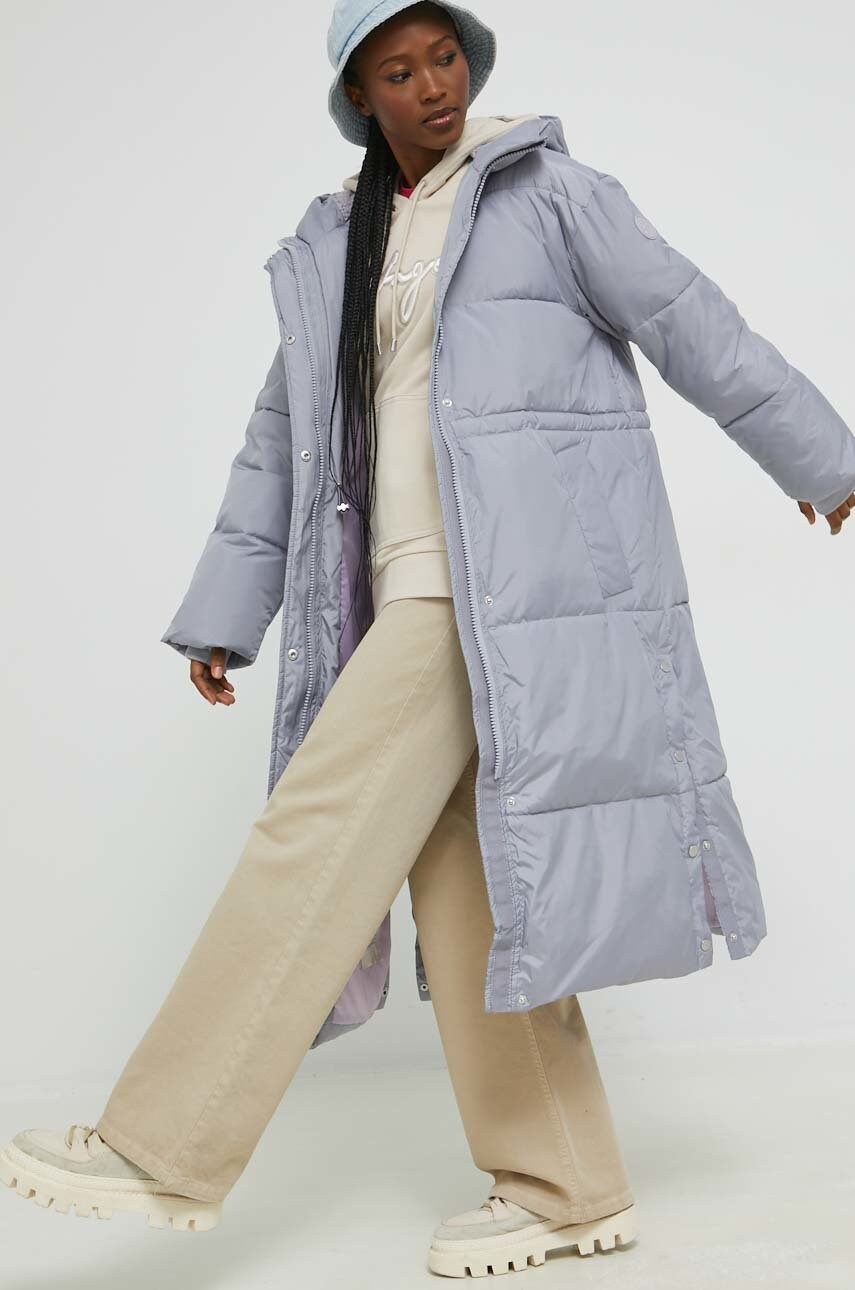 

Куртка UGG Keeley жіноча колір сірий зимова oversize