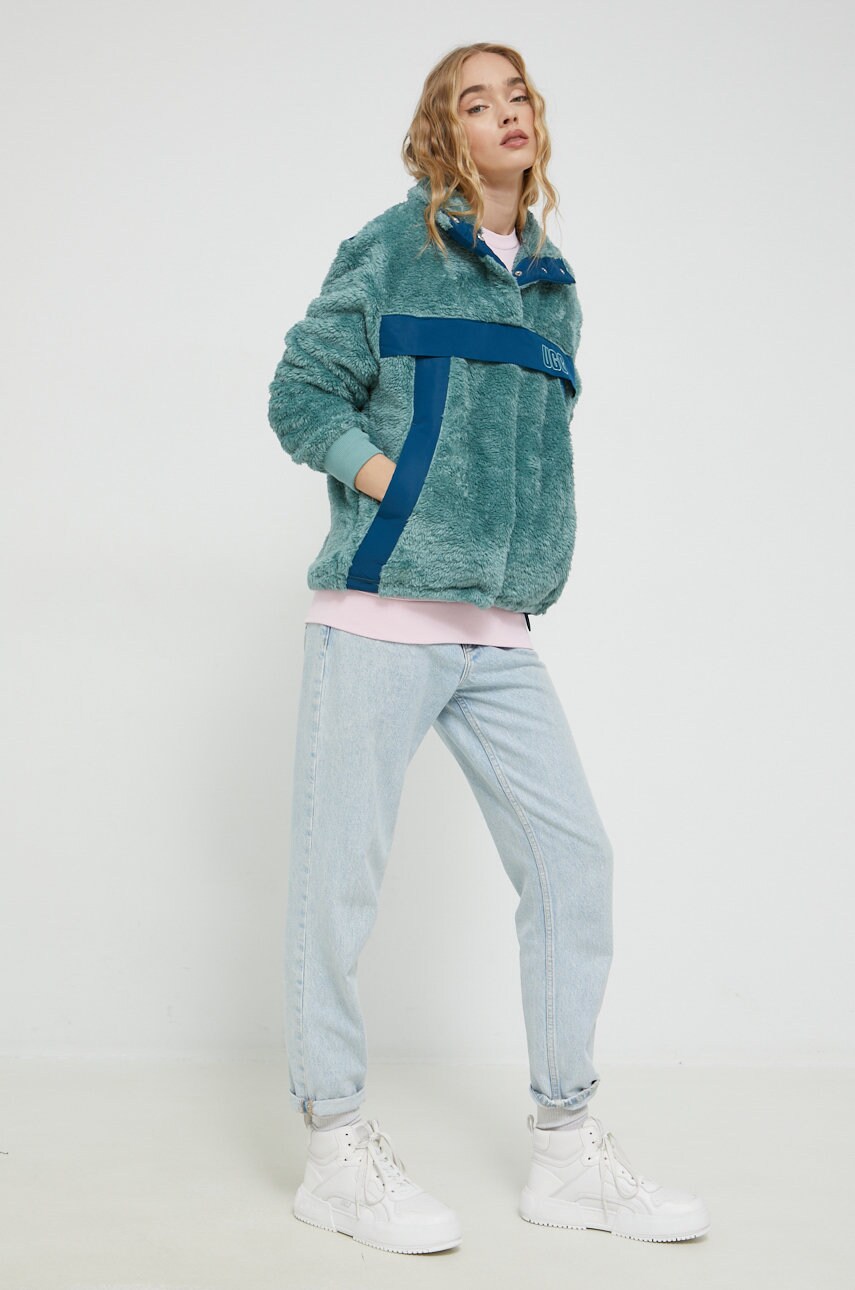 

Кофта UGG Gayel женская цвет бирюзовый