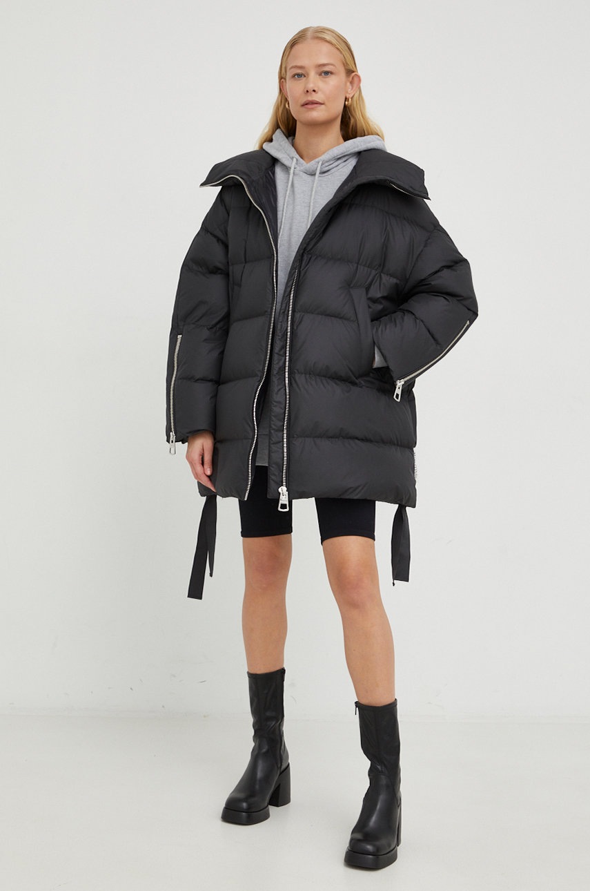 

Пуховая куртка Marc O'Polo женская цвет чёрный зимняя oversize