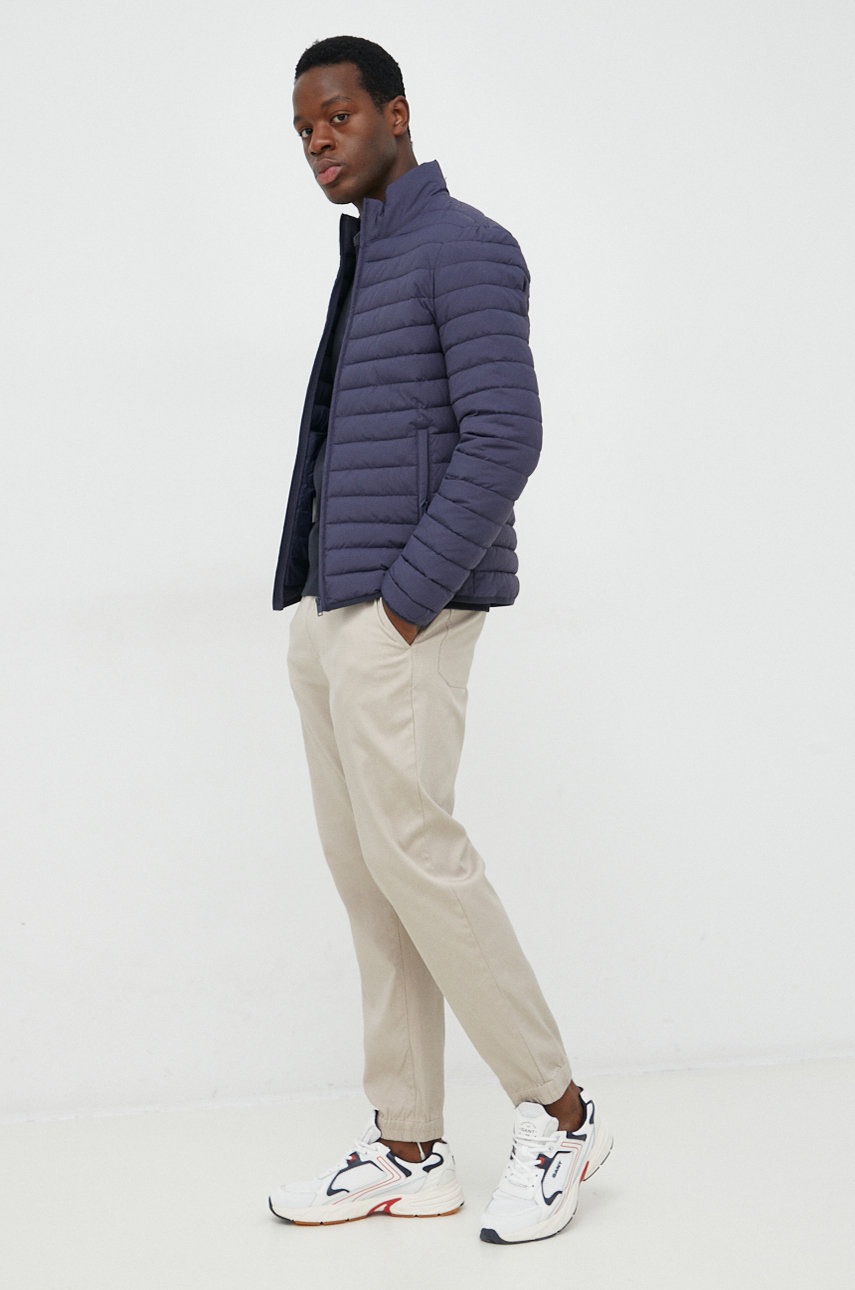 

Куртка Trussardi колір синій перехідна