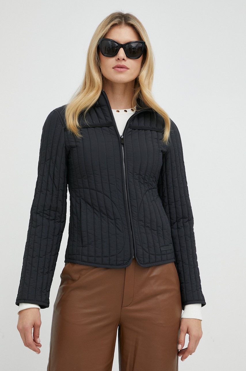 

Яке Trussardi в черно с преходна изолация, Черен