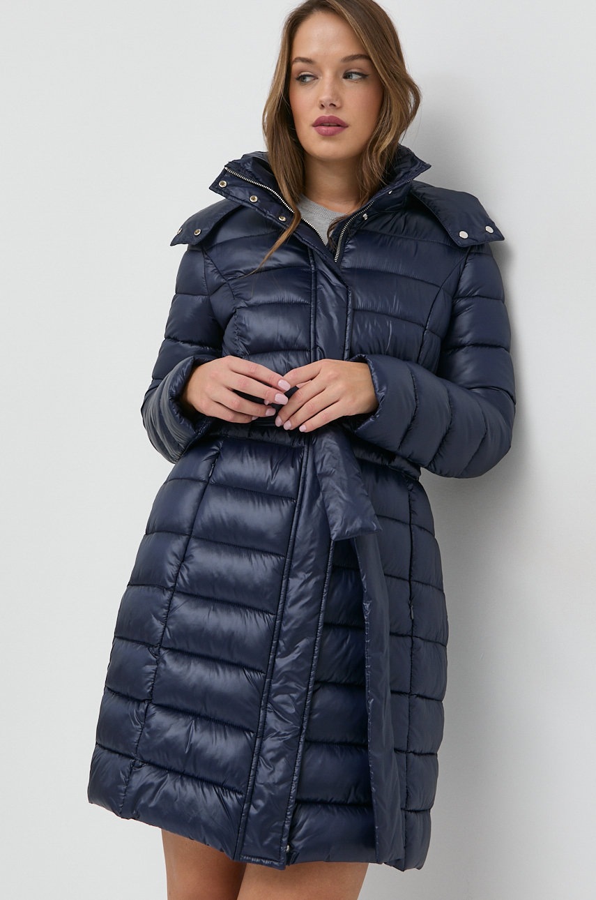 

Куртка Trussardi женская цвет синий переходная