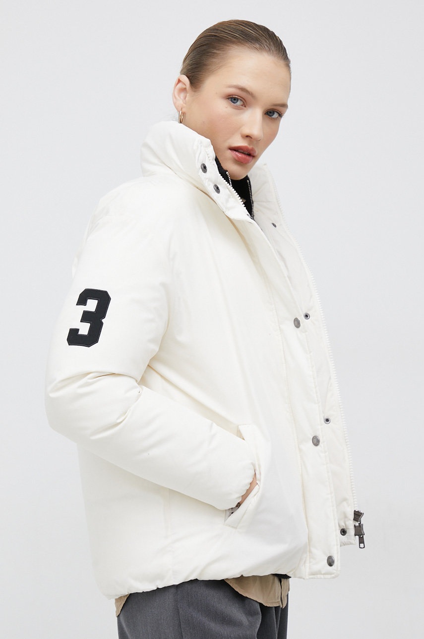 

Пухено яке Polo Ralph Lauren Kapsuła Creamy Dreamy в бежово със зимна изолация, Бежов