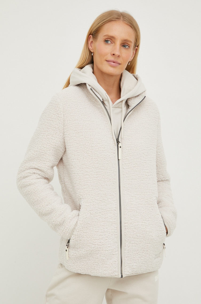 

Суичър Jack Wolfskin в бежово, Бежов