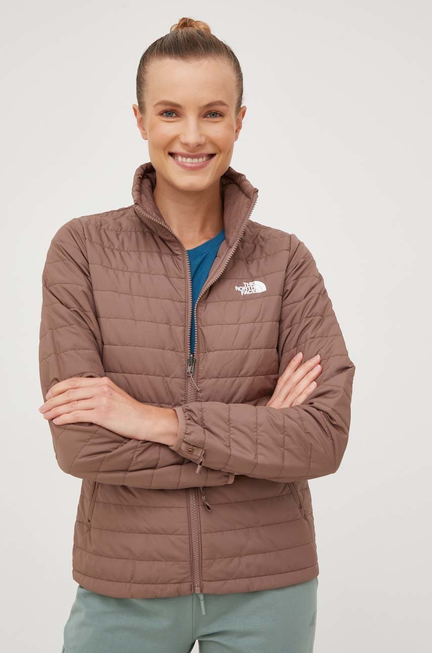 

Куртка outdoor The North Face Carto Triclimate колір рожевий перехідна