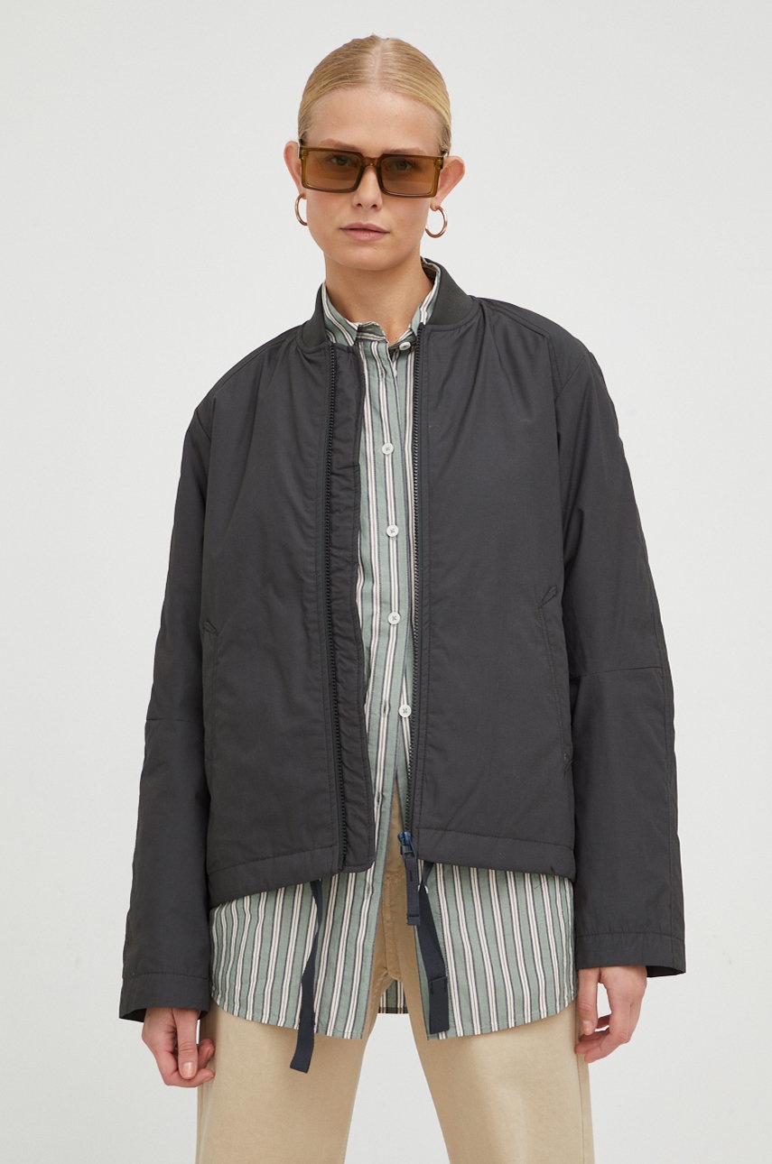 

Яке G-Star Raw в сиво с преходна изолация, Сив