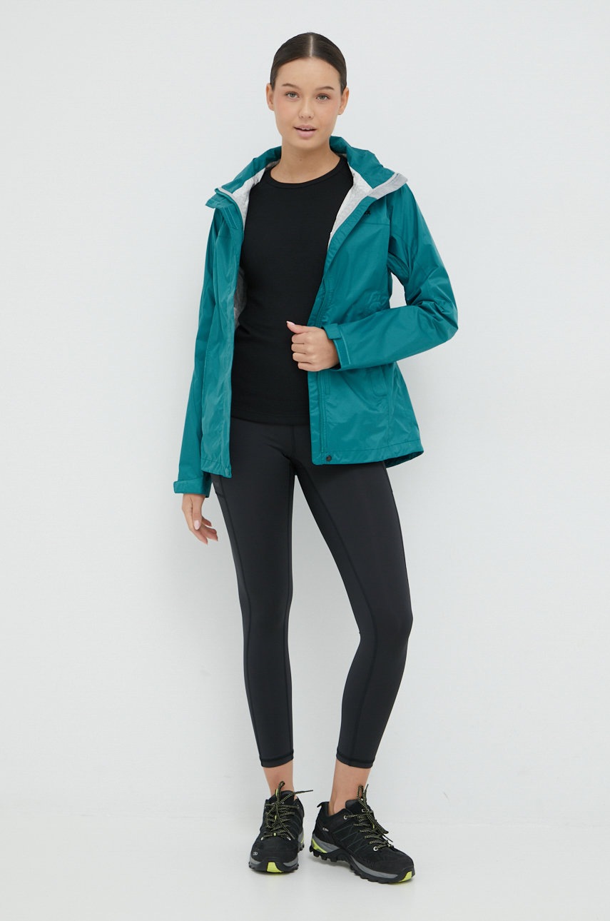 

Дощовик Marmot Precip Eco жіноча колір бірюзовий