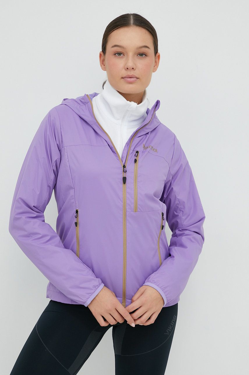 Marmot jacheta de exterior Ether Driclime culoarea violet answear.ro imagine noua gjx.ro